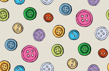 Düğme. Vektör çizim