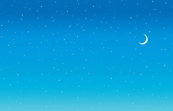 Stars in the night sky. Vector drawing — 스톡 벡터