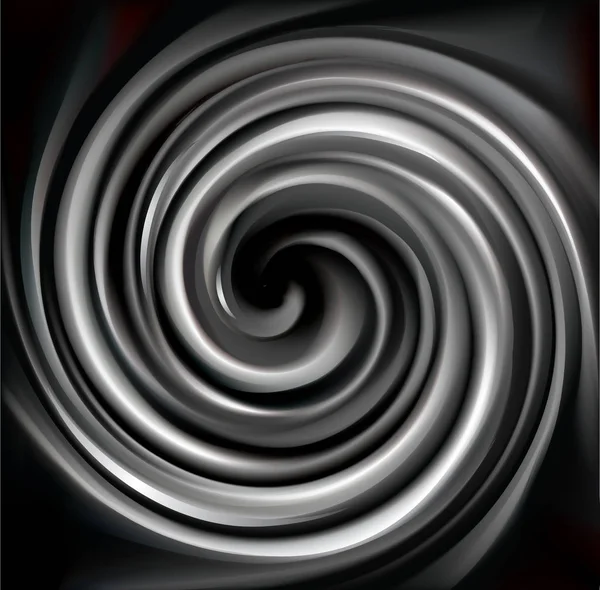 Vector black backdrop of swirling texture — Stock Vector