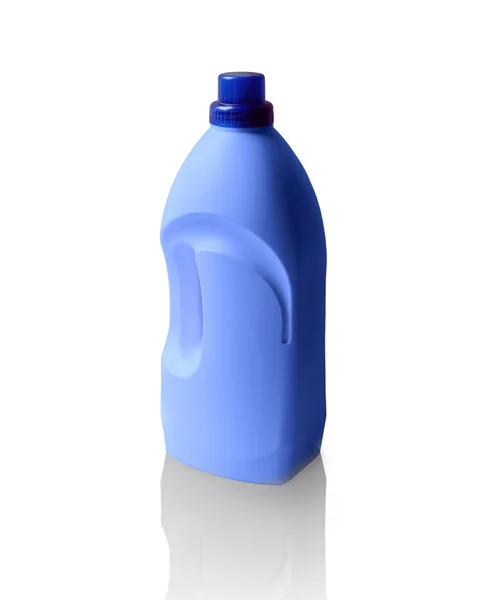 Láhev od saponátů izolovaných na bílém — Stock fotografie