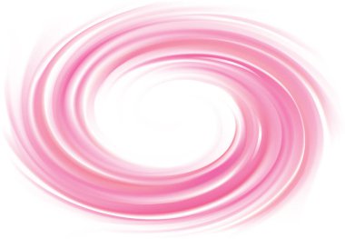 Parlak radyal kıvrımlı şarap arkaplanı ve parlayan merkezi. Döndürücü permanganik sıvı pembe karamel yüzeyi. İştah açıcı reçel sulu meyve leylak rengi: üzüm, frenk üzümü, yabanmersini, yabanmersini, dut, böğürtlen