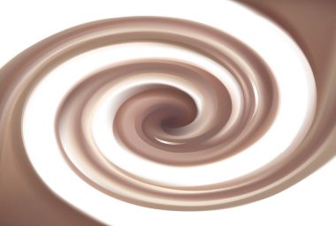 Yumuşak harika karışık hafif Haki renkli curvy eddy dalgalanma lüks düşkün. Tatlı nefis Ekru kıvrım akışkan pürüzsüz choco cremy sosu yüzeyde metin için yer ile parlayan sütlü beyaz sınır