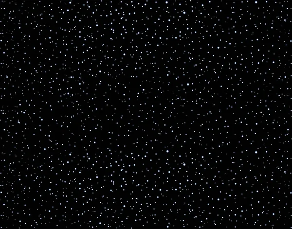 Helle Ruhige Ruhige Heitere Glitzernde Sternenfunken Funkeln Abenddämmerung Staubwolke Nacht — Stockvektor