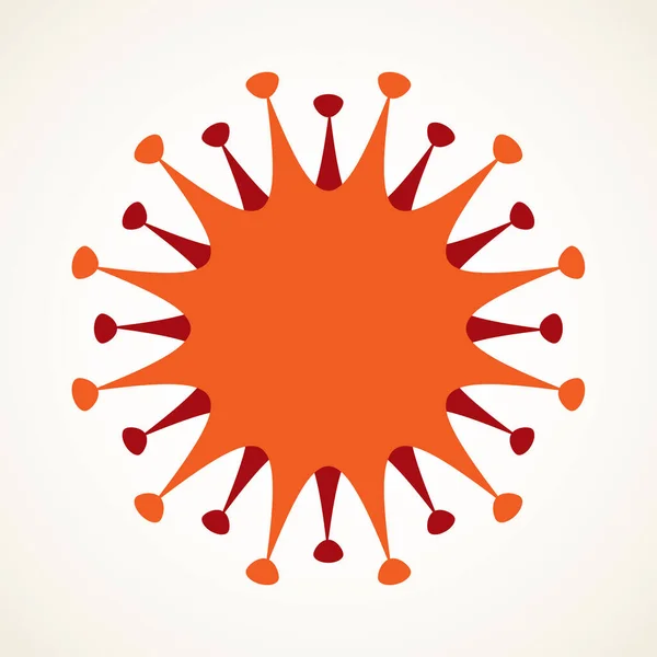 Nouveaux Sars H1N1 Risque Adn Viral Organique Avertir Virologie Soins — Image vectorielle