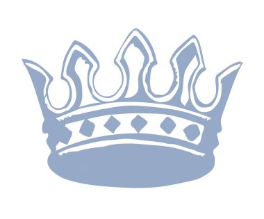 Klasik lüks zenginlik, asil korona şapka ödülüne yakından bakın. Beyaz metin alanı. Sanat karalama çizgisi süsleme stili ana hatları siyah mürekkep el çizimi zengin değerli taç logosu piktogram dekor tasarımı