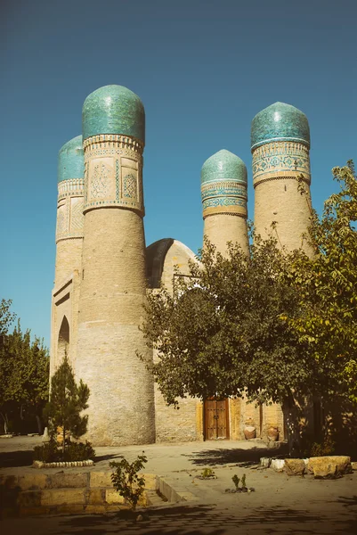 Chor-menor madrassa, Bukhara. — Fotografia de Stock