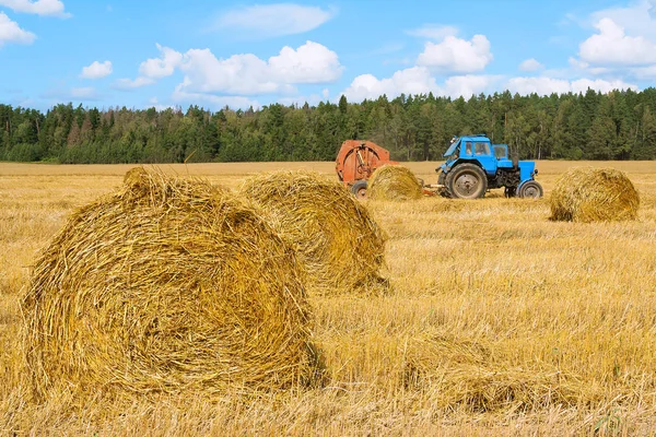 Trator para trabalhos agrícolas — Fotografia de Stock