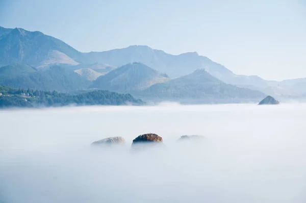 Brouillard sur l'océan — Photo