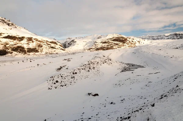 Glaciar Solheimajokul — Foto de Stock