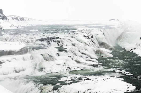 Каскади Гульфосс, Ісландія — стокове фото