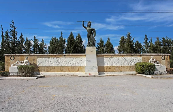 Anma törenine 300 Spartalı, Thermopylae, Yunanistan