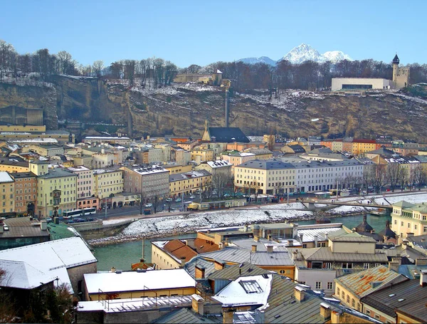 Vista desde el Castillo de Hohensalzburg - Salzburgo, Austria —  Fotos de Stock