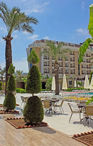 Hotel Antalya városban — Stock Fotó
