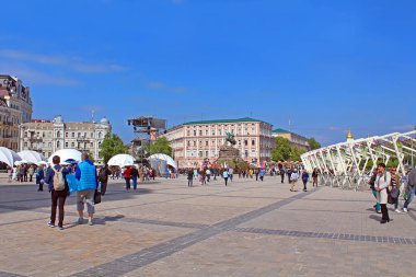 Kiev Sofia kare üzerinde Uluslararası Şarkı Yarışması Eurovision-2017 için bir bölge