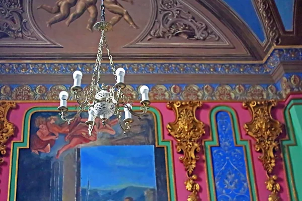 Wnętrze Katedry Piotra i Pawła w Kamieńcu Podolskim, Ukraina — Zdjęcie stockowe