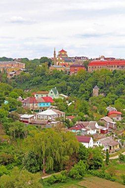Peter ve Paul ve Kamianets-Podilskyi Kalesi, Ukrayna güzel görünüm katedral