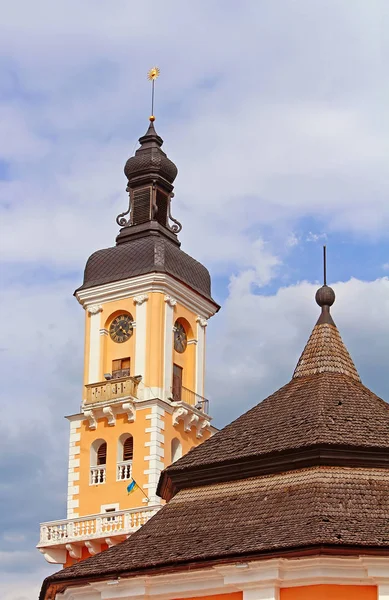 Kamianets podilskyi 타운 홀 타워 합니다. 우크라이나 — 스톡 사진