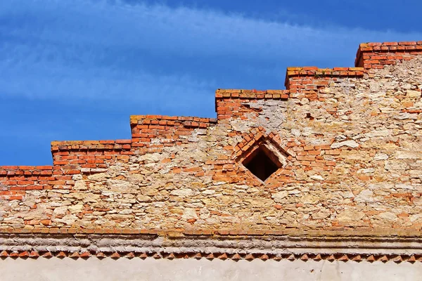 Стена Меджибижского замка — стоковое фото