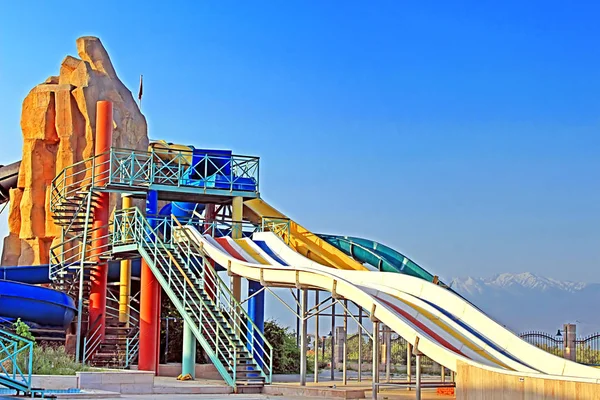 Aquapark slides, Turkey — Stock Photo, Image