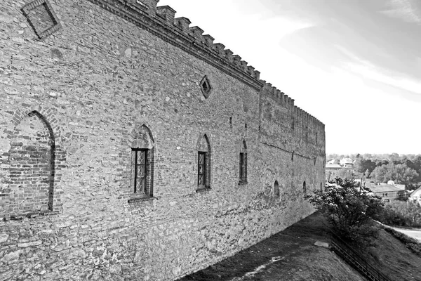 Parede do Castelo de Medzhybizh, Ucrânia — Fotografia de Stock