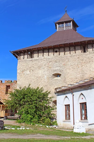 Medžybiž hrad, Ukrajina — Stock fotografie