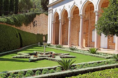 Bahai bahçelerde dönümlük (Akko), Haifa, İsrail