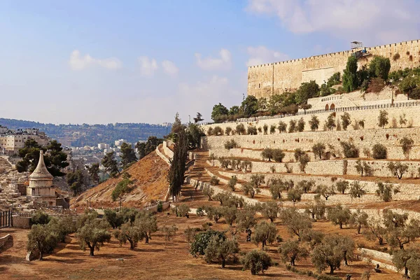 古い都市のエルサレム、イスラエル共和国の壁 — ストック写真