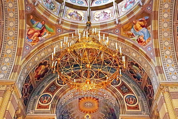 Interior gereja Universitas Chernivtsi, Ukraina Barat, Eropa — Stok Foto