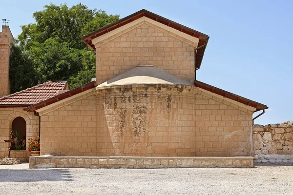Kyrkan St Stephen den första martyren i klostret Beit Jamal, Israel — Stockfoto