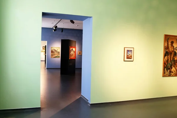 Pozsony, Szlovákia - 2019. szeptember 01.: Kiállítás a pozsonyi várban Hrad. Most a Szlovák Nemzeti Múzeum. — Stock Fotó