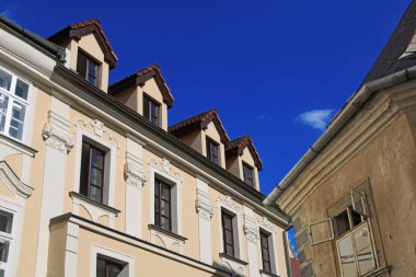 Slovakya 'nın Bratislava kentindeki eski binalar