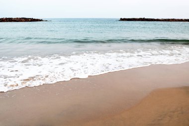 Akdeniz, Ashkelon Ulusal Parkı, İsrail. Moda tonu