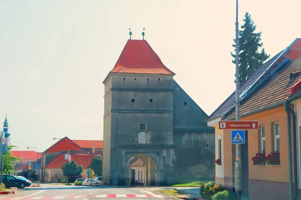 Das Obere Tor Das Einzige Erhaltene Befestigungstor Und Die Sturova — Stockfoto