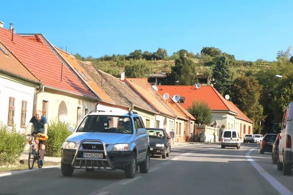 Modra Slovakia August 2019 Sturova Street Traffic — 图库照片