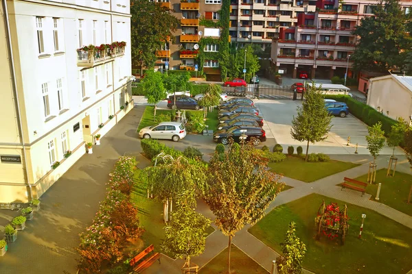 Bratislava Slovakia Agosto 2019 Jarda Mosteiro Das Irmãs Santíssimo Salvador — Fotografia de Stock