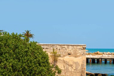 Kartaca, Tunus 'ta Akdeniz' de toprak ve iskele
