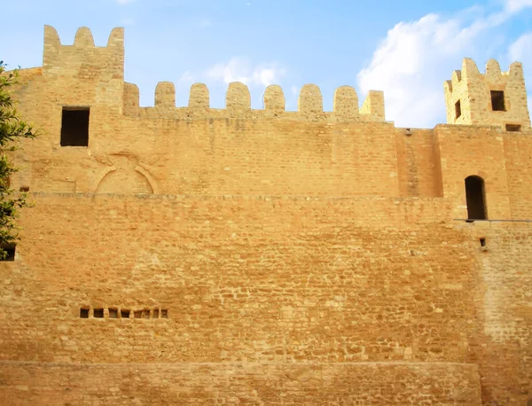 Parede Ribat Monastir Tunísia Norte África — Fotografia de Stock