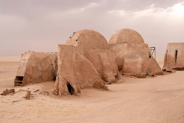 Tozeur Tunísia Maio 2007 Decoração Star Wars Deserto Saara — Fotografia de Stock
