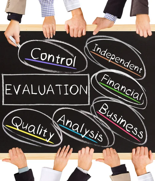 EVALUATION concept words — Stock Photo, Image