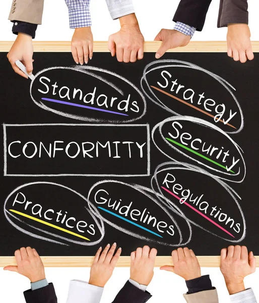 CONFORMITY concept words — Stock Photo, Image