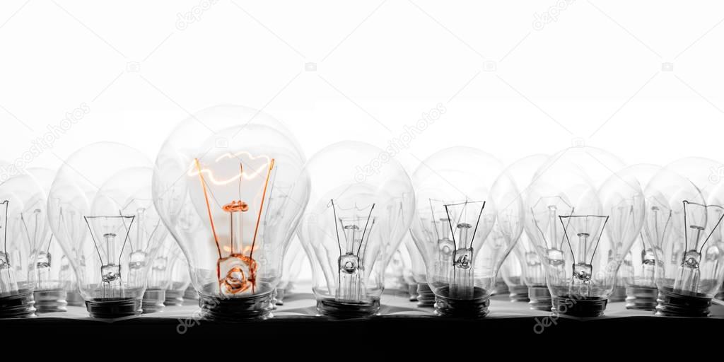 Light Bulbs Concept