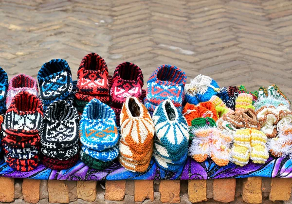 Vintage Bäuerliche Souvenir Schuhe — Stockfoto