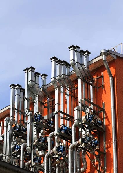 Industrial ventilation equipment — Stock Photo, Image