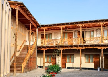 Veranda ile oryantal avlu