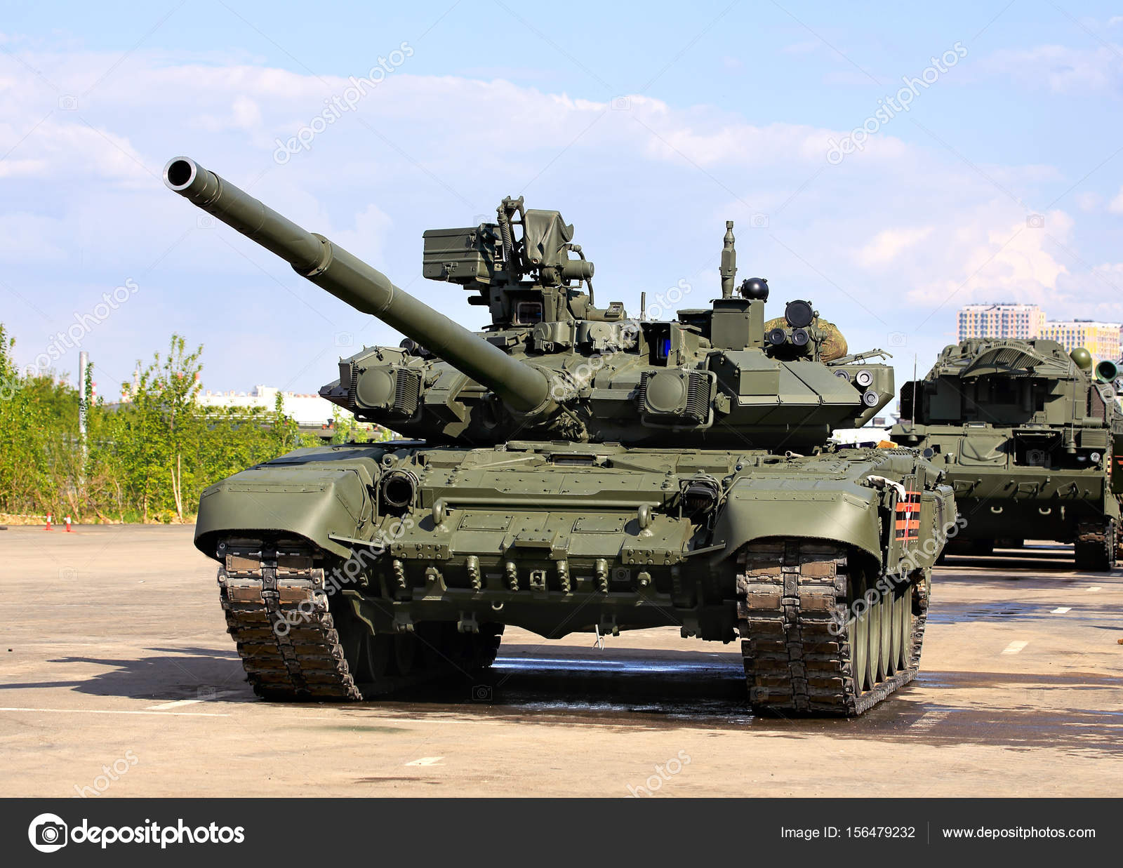 Russian tank T 80 Stock Photo by 156479232