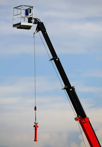 Boom van de kraan — Stockfoto