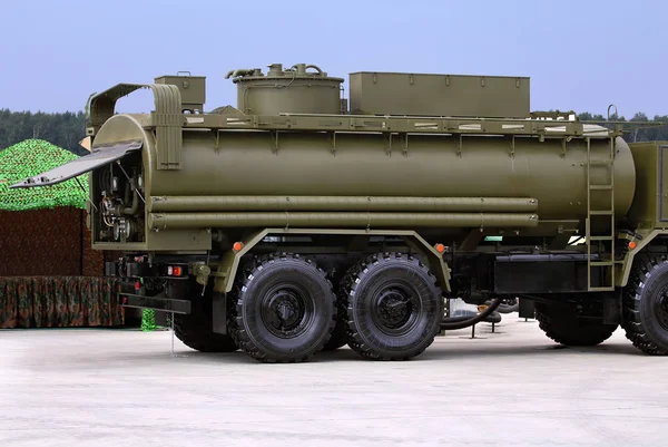 Cistern of the army  tanker — Stock Photo, Image