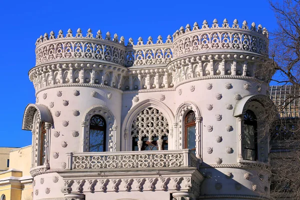 Historical building with turrets — Stock Photo, Image