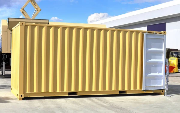 Army mobil container block — Stockfoto