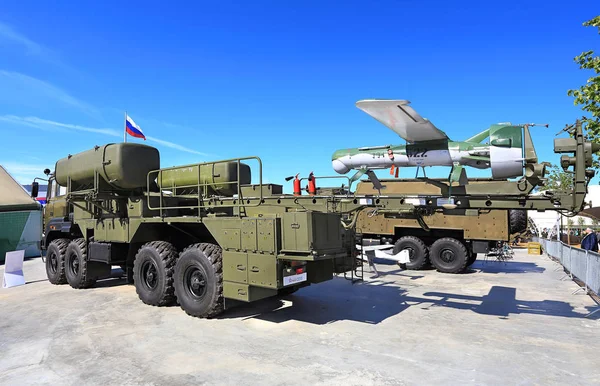 Moscow Region June Tactical Reconnaissance Drone Mobile Launcher International Military — Stockfoto